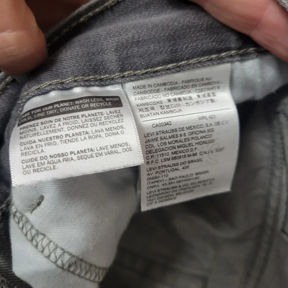 Levis 505 Straight Leg‎ Denim Jeans Mens 36 Relaxed Retro Minimalist Streetwear